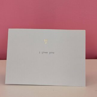 I Love You Card