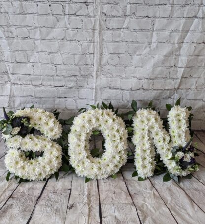 Funeral Lettering